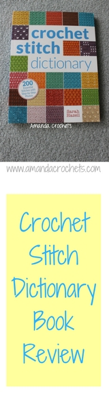 Download Crochet Stitch Dictionary Book Review - Amanda Crochets