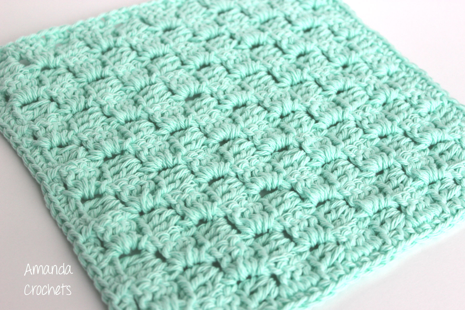 Quick Roundup - Easy Crochet Dishcloth Patterns